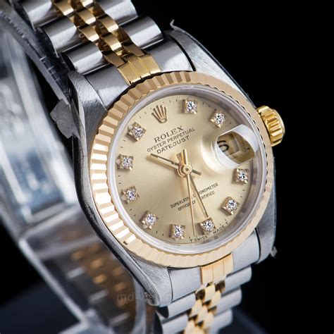 rolex oyster perpetual gold mit diamanten|rolex datejust 41 diamond numbers.